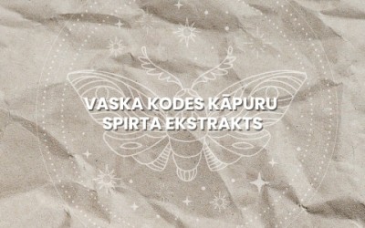 Vaska kodes kāpuru spirta ekstrakts