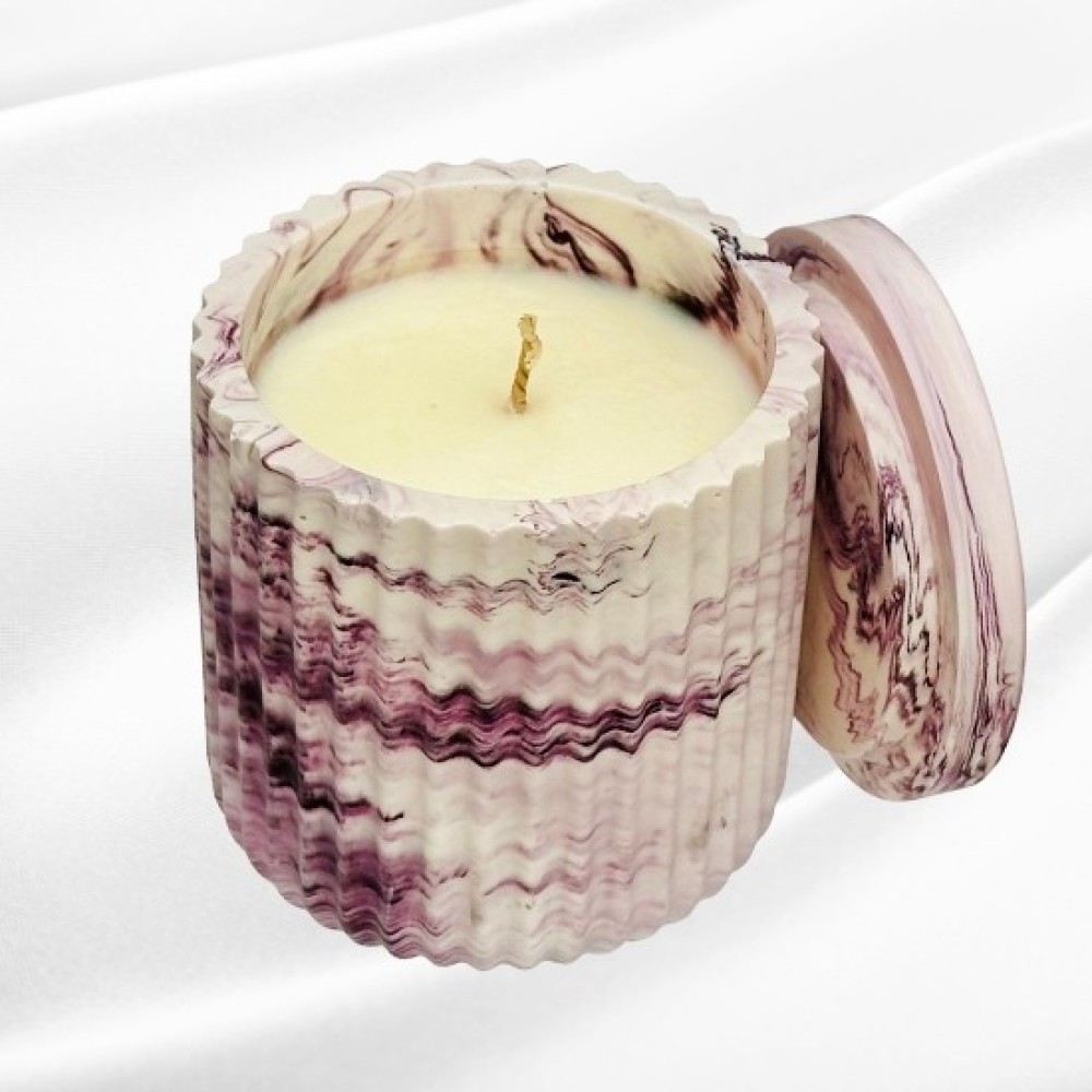 Лавандовая свеча 