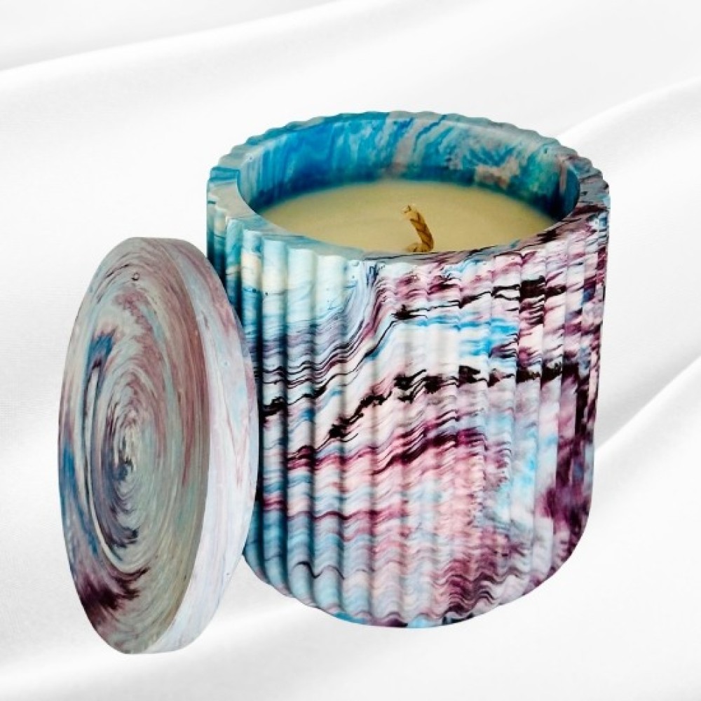 Лавандовая свеча 