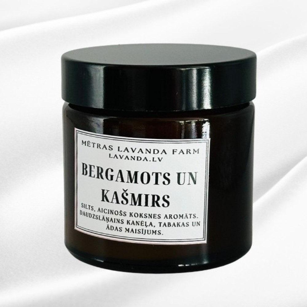 Aroma Sojas vaska sveces stiklā